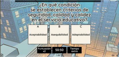 JUEGO INTERACTIVO #43 EXAMEN RÁPIDO LAS 4 CONDICIONES DE LA NEM
