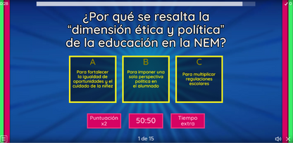 JUEGO INTERACTIVO #39 EXÁMEN RÁPIDO EL INTERÉS SUPERIOR DE LA NIÑEZ