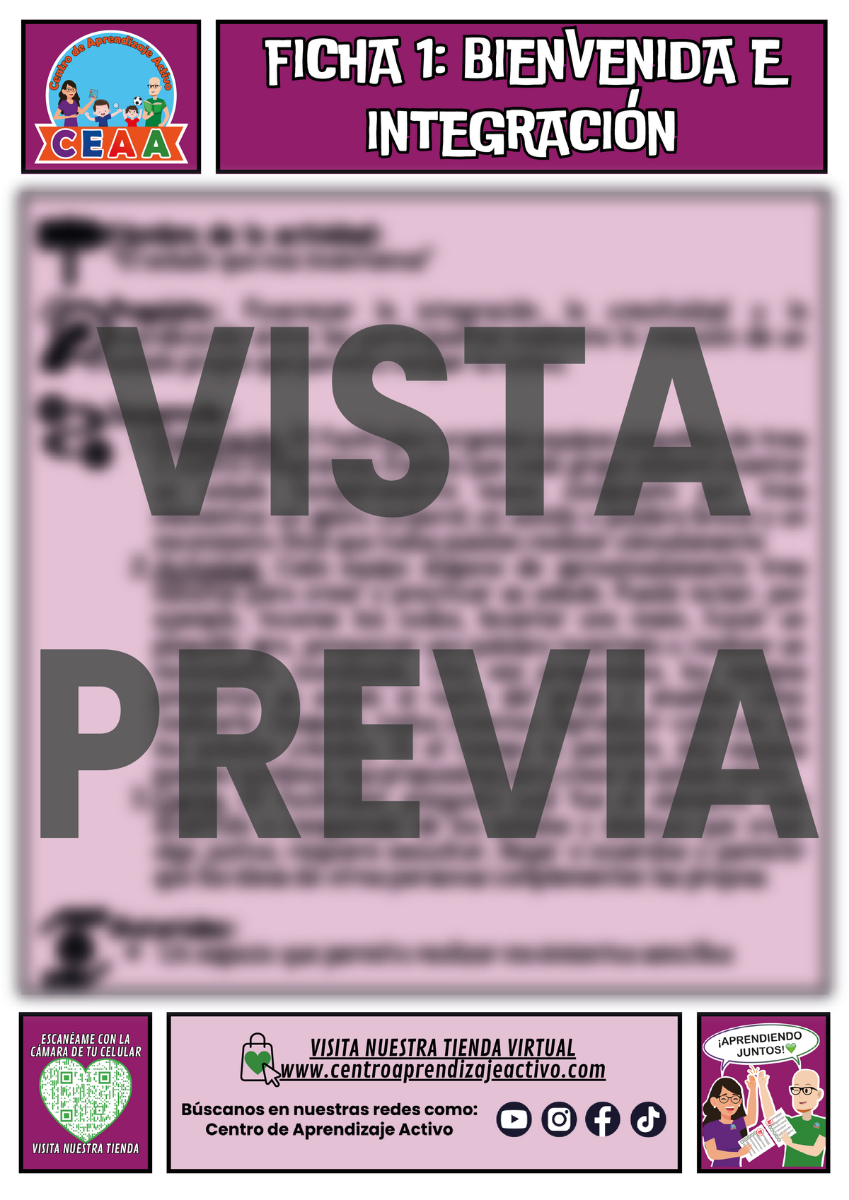 Fichero de 3 Actividades para tu CTE Educación Multigrado Tema 5