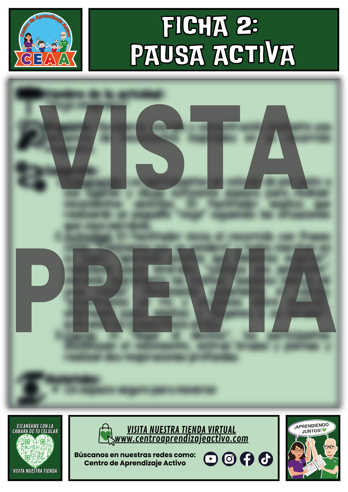 Fichero de 3 Actividades para tu CTE Educación Primaria Tema 1