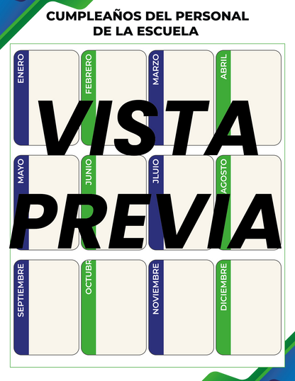 Agenda Formal Verde-azul DIRECTOR Primaria