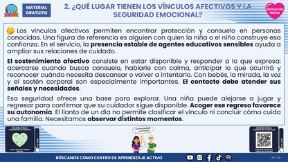 Resumen CTE del Tema 1 Educación Inicial: ADAPTACIÓN Y SEPARACIÓN ¿CÓMO ACOMPAÑAR A BEBÉS, NIÑAS, NIÑOS Y FAMILIAS CON CONFIANZA Y CUIDADO? en PDF
