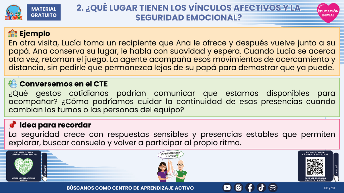 Resumen CTE del Tema 1 Educación Inicial: ADAPTACIÓN Y SEPARACIÓN ¿CÓMO ACOMPAÑAR A BEBÉS, NIÑAS, NIÑOS Y FAMILIAS CON CONFIANZA Y CUIDADO? en PDF
