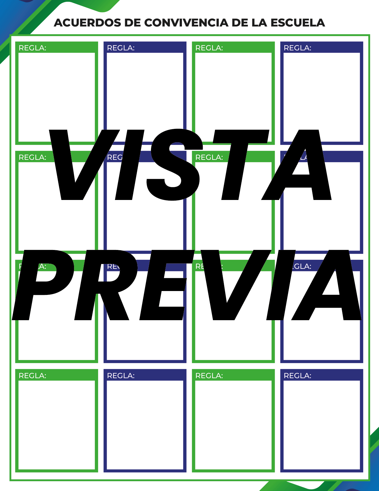 Agenda Formal Verde-azul DIRECTOR Primaria