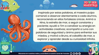 Historias para Maestros - El Arrecife multicolor (Editable en PowerPoint)