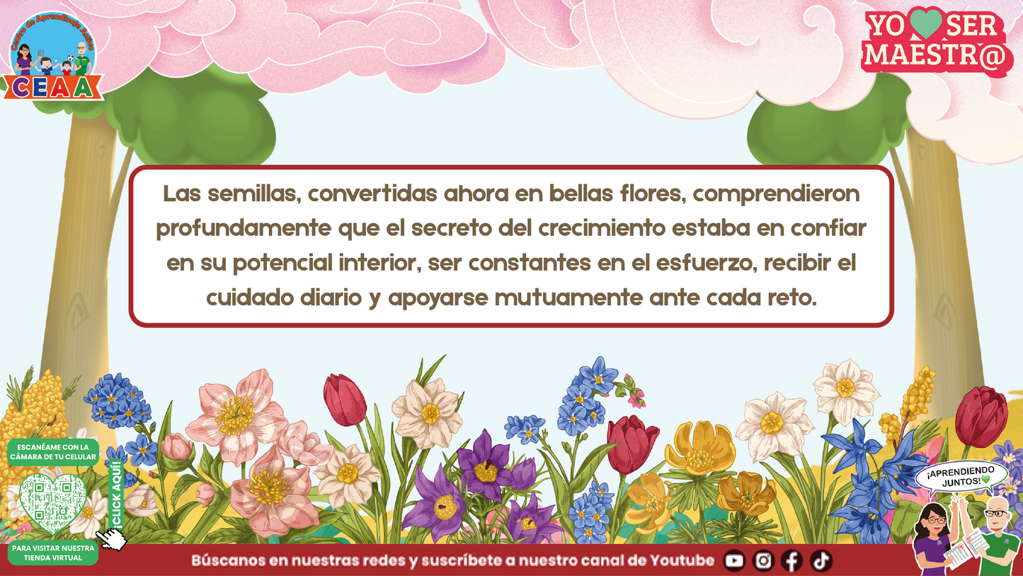 Historias para Maestros - Flores de Confianza (Editable en PowerPoint)