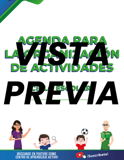Agenda Formal Verde-azul DIRECTOR Primaria