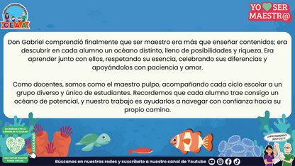 Historias para Maestros - El Arrecife multicolor (Editable en PowerPoint)