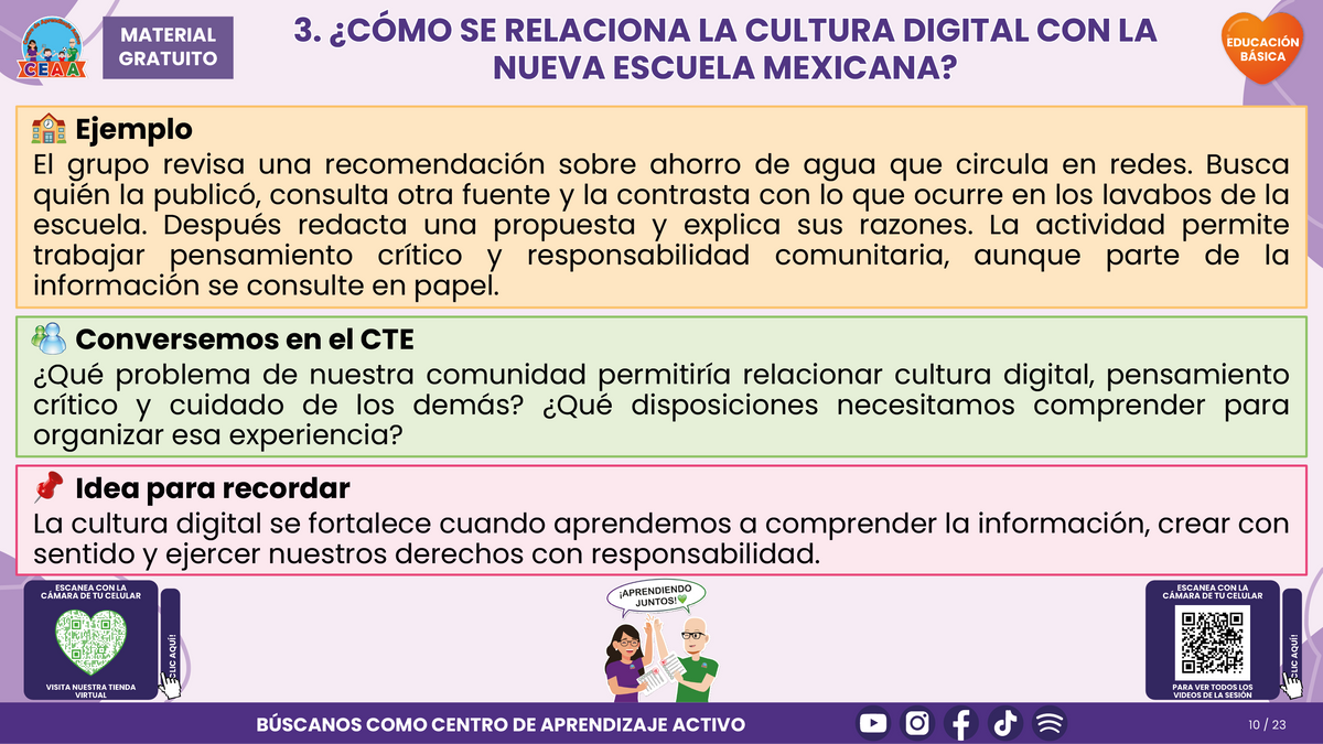 Resumen CTE del Tema 4 Educación Básica: PANTALLAS, REDES SOCIALES E INTELIGENCIA ARTIFICIAL ¿CÓMO ACOMPAÑAR UN USO CRÍTICO, SEGURO Y CON SENTIDO PARA APRENDER? en PDF