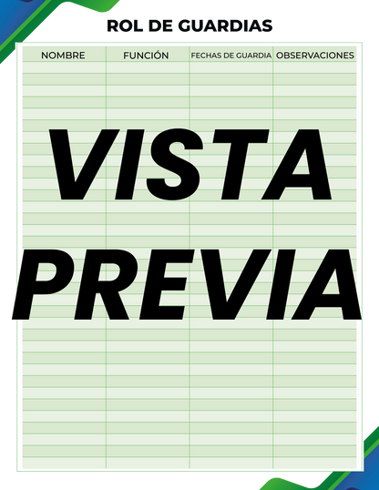 Agenda Formal Verde-azul DIRECTOR Primaria