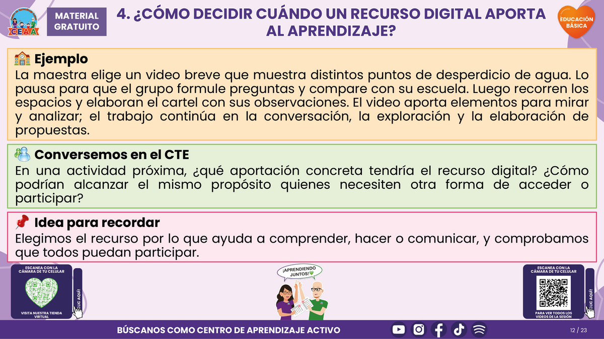 Resumen CTE del Tema 4 Educación Básica: PANTALLAS, REDES SOCIALES E INTELIGENCIA ARTIFICIAL ¿CÓMO ACOMPAÑAR UN USO CRÍTICO, SEGURO Y CON SENTIDO PARA APRENDER? en PDF