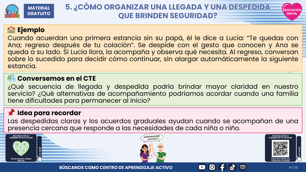 Resumen CTE del Tema 1 Educación Inicial: ADAPTACIÓN Y SEPARACIÓN ¿CÓMO ACOMPAÑAR A BEBÉS, NIÑAS, NIÑOS Y FAMILIAS CON CONFIANZA Y CUIDADO? en PDF