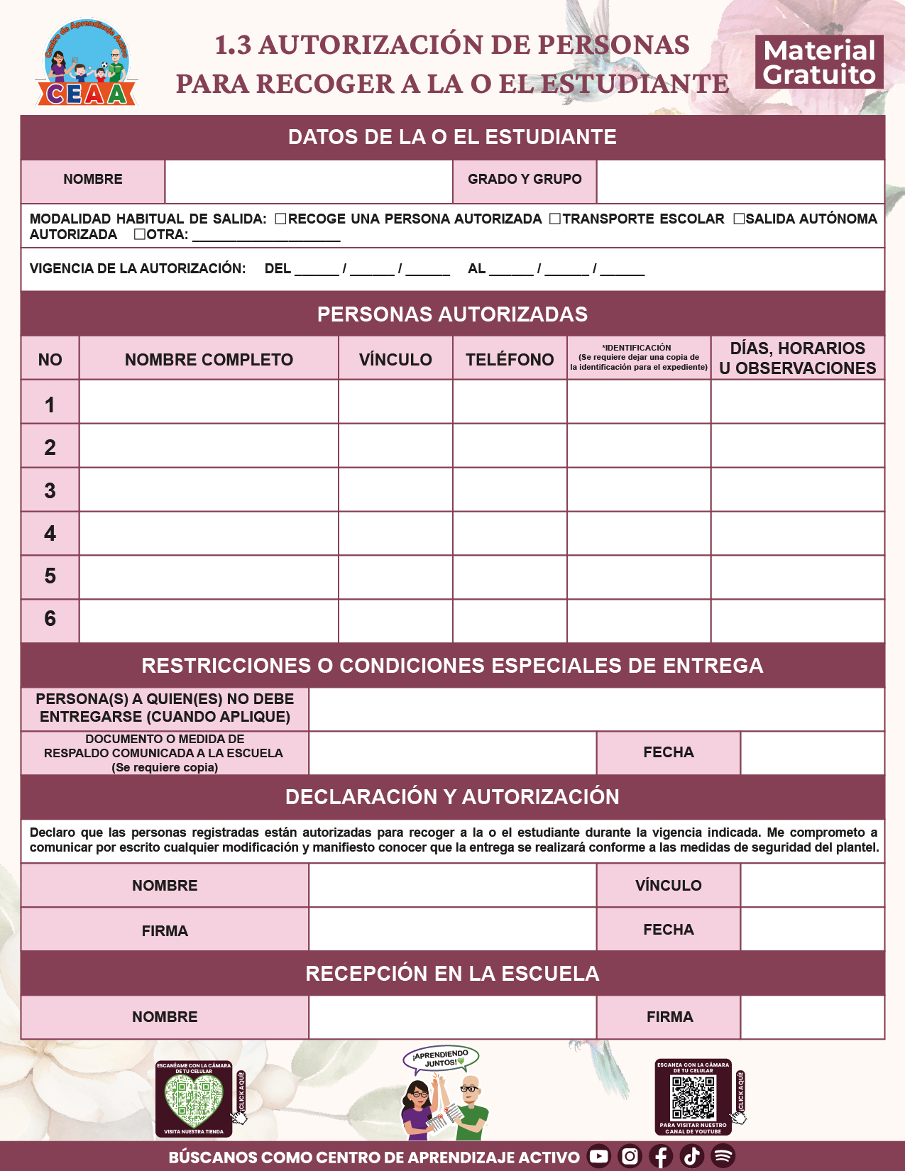 BITÁCORA PARA LA ORGANIZACIÓN Y SEGUIMIENTO PARA LA ATENCIÓN A MADRES Y PADRES DE FAMILIA V1 en PDF