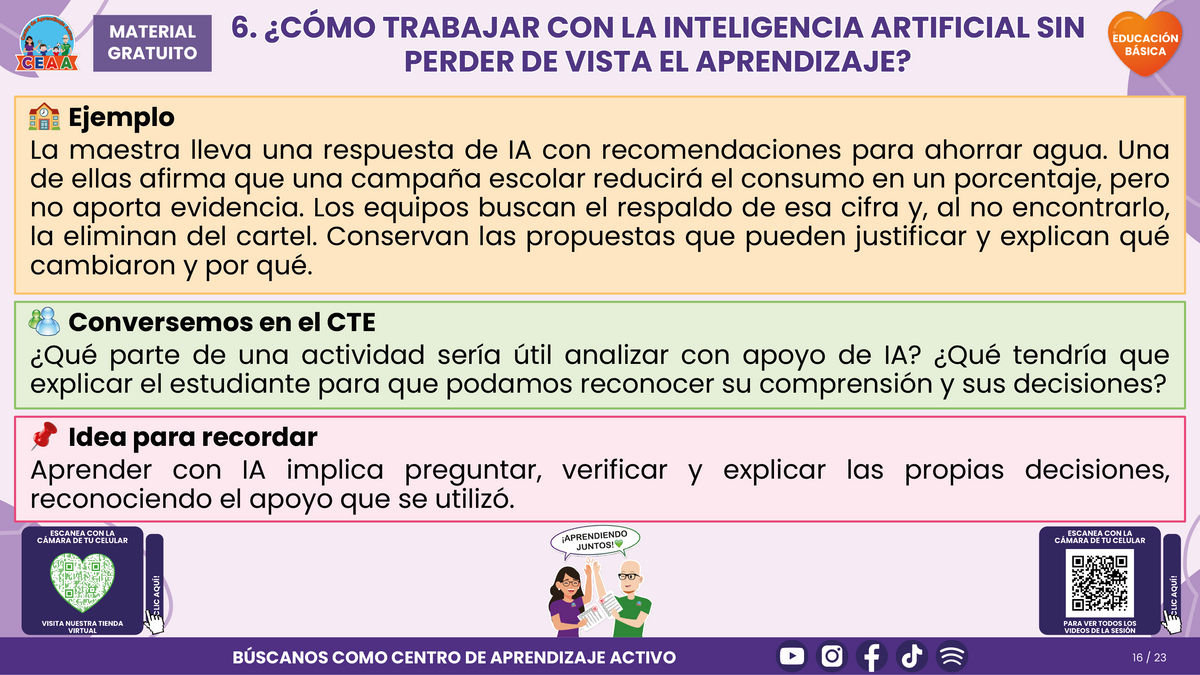 Resumen CTE del Tema 4 Educación Básica: PANTALLAS, REDES SOCIALES E INTELIGENCIA ARTIFICIAL ¿CÓMO ACOMPAÑAR UN USO CRÍTICO, SEGURO Y CON SENTIDO PARA APRENDER? en PDF