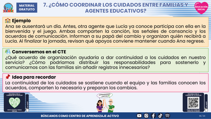 Resumen CTE del Tema 1 Educación Inicial: ADAPTACIÓN Y SEPARACIÓN ¿CÓMO ACOMPAÑAR A BEBÉS, NIÑAS, NIÑOS Y FAMILIAS CON CONFIANZA Y CUIDADO? en PDF