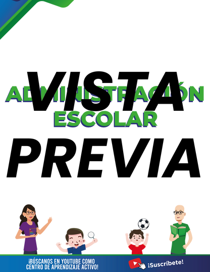 Agenda Formal Verde-azul DIRECTOR Primaria
