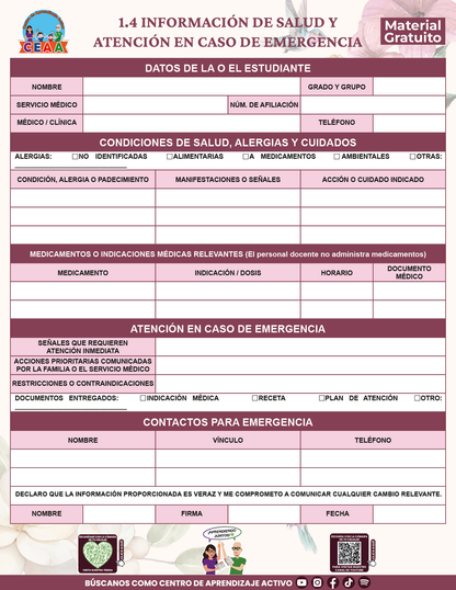 BITÁCORA PARA LA ORGANIZACIÓN Y SEGUIMIENTO PARA LA ATENCIÓN A MADRES Y PADRES DE FAMILIA V1 en PDF