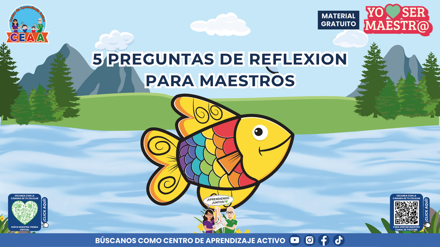 Historias para Maestros Multigrado - LA ESCUELA DE LOS PECES ARCOÍRIS EN EL RÍO SILENCIOSO en PDF