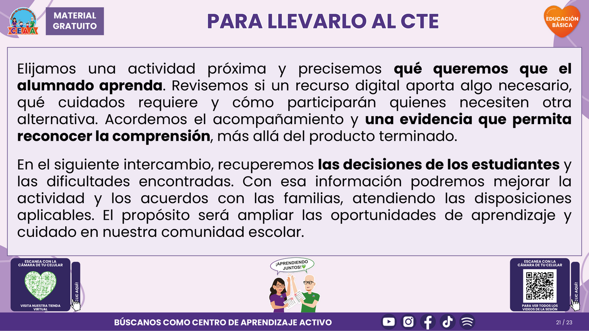 Resumen CTE del Tema 4 Educación Básica: PANTALLAS, REDES SOCIALES E INTELIGENCIA ARTIFICIAL ¿CÓMO ACOMPAÑAR UN USO CRÍTICO, SEGURO Y CON SENTIDO PARA APRENDER? en PDF