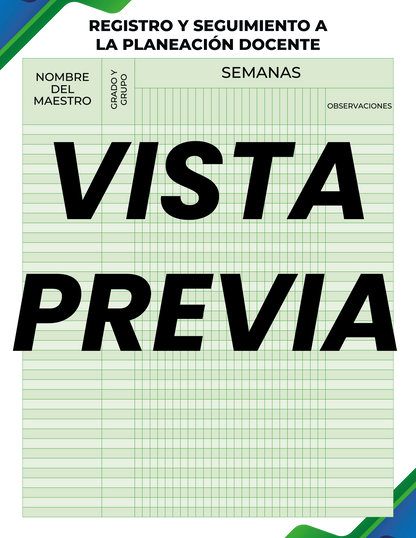 Agenda Formal Verde-azul DIRECTOR Primaria