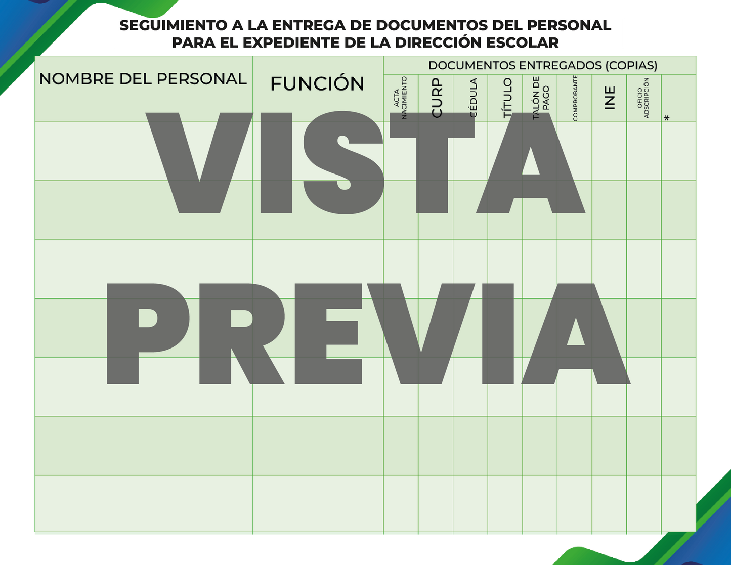 Agenda Formal DIRECTOR Primaria Ciclo Escolar 2024 - 2025 en PDF