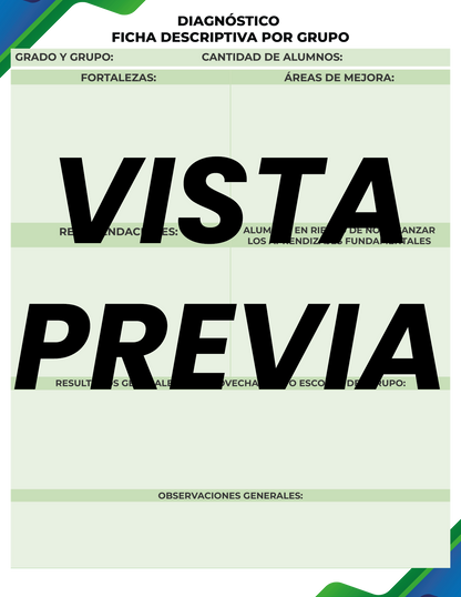 Agenda Formal Verde-azul DIRECTOR Primaria