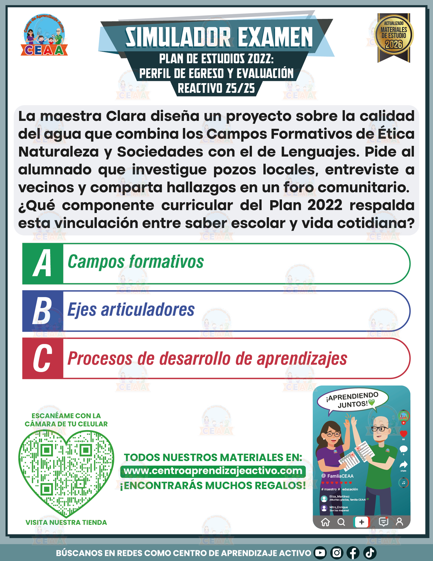 Simulador de Examen - Plan 2022 Perfil de Egreso y Evaluación en PDF