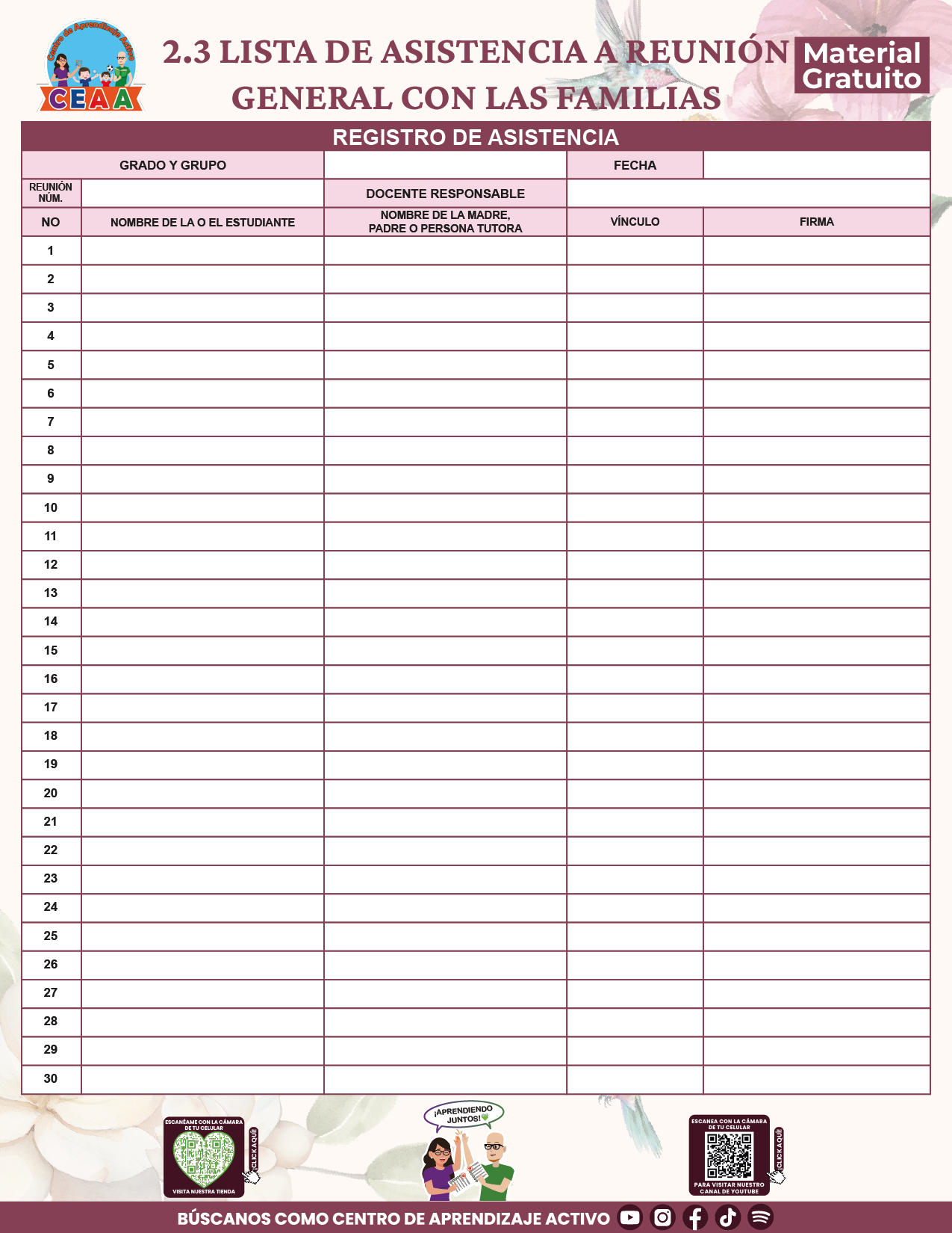 BITÁCORA PARA LA ORGANIZACIÓN Y SEGUIMIENTO PARA LA ATENCIÓN A MADRES Y PADRES DE FAMILIA V1 en PDF