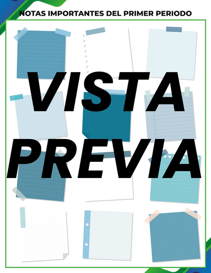 Agenda Formal Verde-azul DIRECTOR Primaria