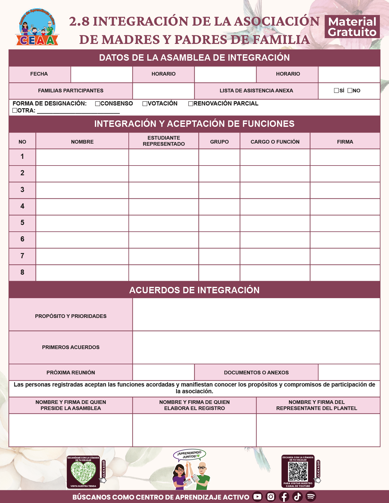 BITÁCORA PARA LA ORGANIZACIÓN Y SEGUIMIENTO PARA LA ATENCIÓN A MADRES Y PADRES DE FAMILIA V1 en PDF