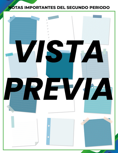 Agenda Formal Verde-azul DIRECTOR Primaria