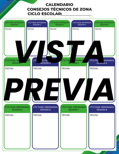 Agenda Formal Verde-azul DIRECTOR Primaria