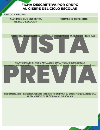 Agenda Formal DIRECTOR Primaria Ciclo Escolar 2024 - 2025 en PDF