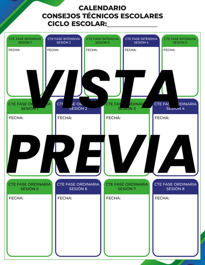 Agenda Formal Verde-azul DIRECTOR Primaria