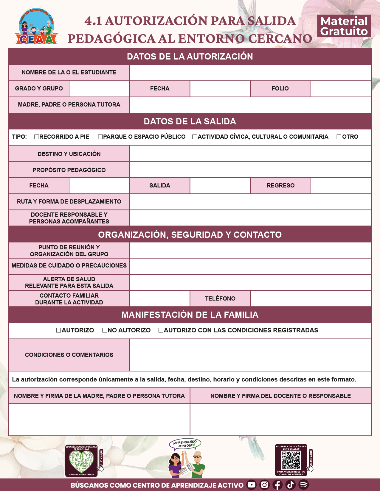 BITÁCORA PARA LA ORGANIZACIÓN Y SEGUIMIENTO PARA LA ATENCIÓN A MADRES Y PADRES DE FAMILIA V1 en PDF