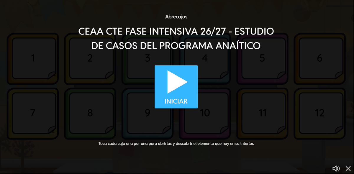 4 Juegos Interactivos para tu CTE Fase Intensiva Sesión 3 y 4 (Requieren conexión a Internet)