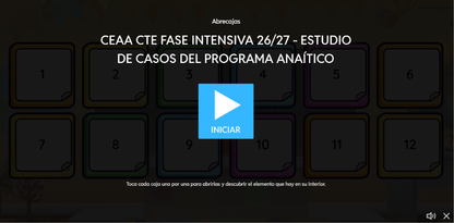 4 Juegos Interactivos para tu CTE Fase Intensiva Sesión 3 y 4 (Requieren conexión a Internet)