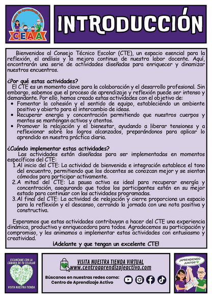 Fichero de 3 Actividades para tu CTE Educación Multigrado Tema 2