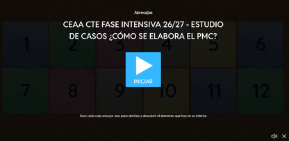 4 Juegos Interactivos para tu CTE Fase Intensiva Sesión 3 y 4 (Requieren conexión a Internet)