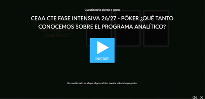 4 Juegos Interactivos para tu CTE Fase Intensiva Sesión 1 y 2 (Requieren conexión a Internet)