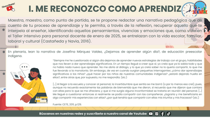 Presentación Taller Intensivo Sesión 1 - Bitácora para la Reflexión Editable en PowerPoint