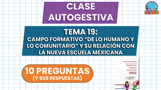 Clase Autogestiva Tema: 19
