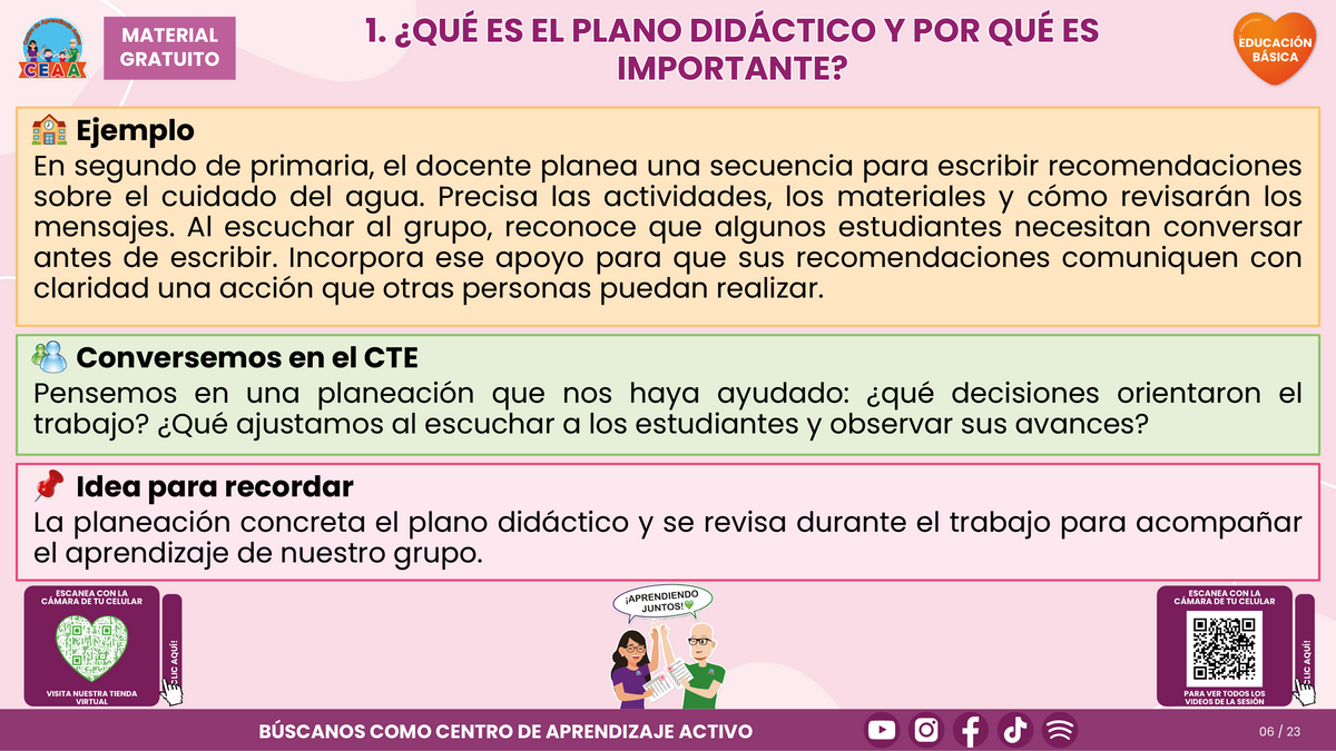 Resumen CTE del Tema 1: EL PLANO DIDÁCTICO ¿CÓMO LLEVARLO AL TRABAJO COTIDIANO DE NUESTRA ESCUELA? en PDF