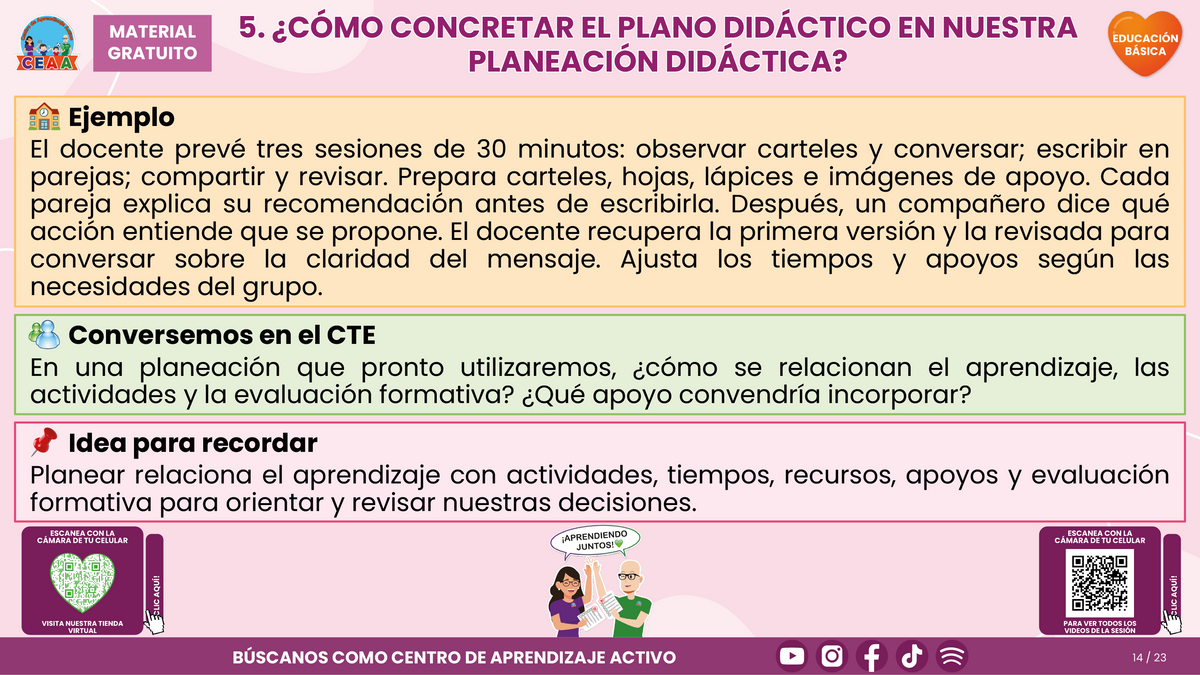 Resumen CTE del Tema 1: EL PLANO DIDÁCTICO ¿CÓMO LLEVARLO AL TRABAJO COTIDIANO DE NUESTRA ESCUELA? en PDF