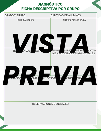 Agenda Formal Verde DIRECTOR Secundaria