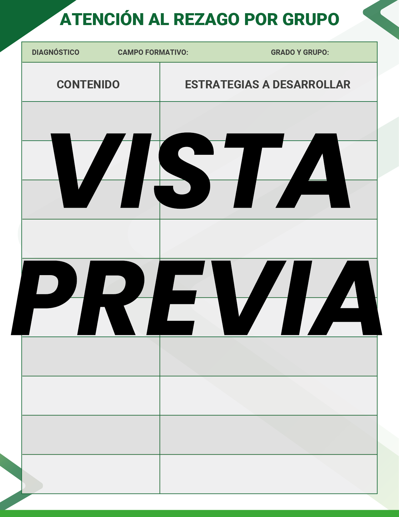 Agenda Formal Verde DIRECTOR Secundaria