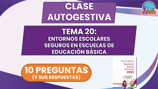 Clase Autogestiva Tema: 20