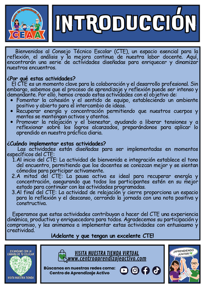 Fichero de 3 Actividades para tu CTE Educación Multigrado Tema 4