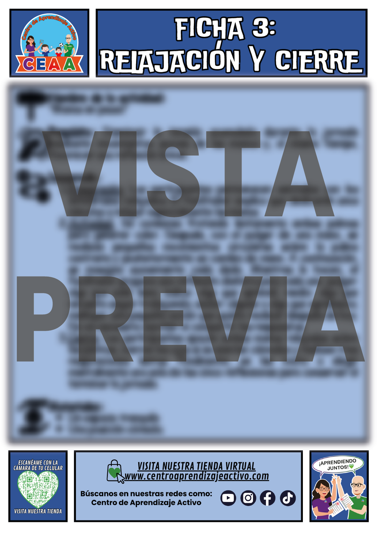 Fichero de 3 Actividades para tu CTE Educación Multigrado Tema 4