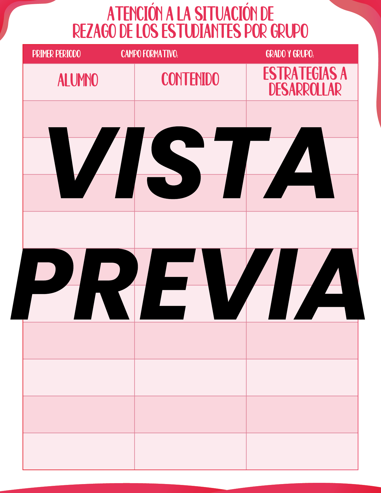 Agenda Roja DIRECTOR Secundaria